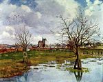 Landscape with flooded fields 1873
